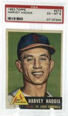 Harvey Haddix Baseball Cards 1953 Topps Prices