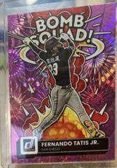 Fernando Tatis Jr. [Pink Fireworks] #BS-5 Baseball Cards 2022 Panini Donruss Bomb Squad Prices