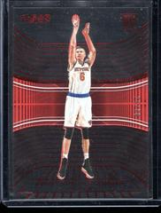Kristaps Porzingis [Blue Jersey Red] #116 Basketball Cards 2015 Panini Clear Vision Prices