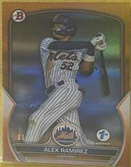 Alex Ramirez [Orange] #BPPF-50 Baseball Cards 2023 Bowman 1st Edition Prices
