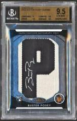Buster Posey [Autograph Letter Patch] #162 Baseball Cards 2010 Finest Prices