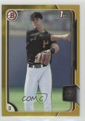Kevin Newman [Gold] #64 Baseball Cards 2015 Bowman Draft Prices