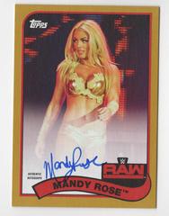 Mandy Rose [Gold] Wrestling Cards 2018 Topps WWE Heritage Autographs Prices