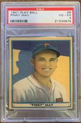Pinky May #9 Baseball Cards 1941 Play Ball Prices