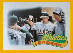 Athletics Leaders [Walt Weiss] #639 Baseball Cards 1989 Topps Tiffany Prices