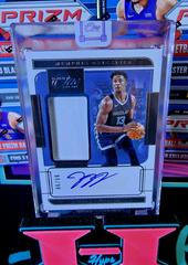 Jaren Jackson Jr. Basketball Cards 2021 Panini One and One Jersey Autographs Prices