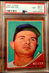 Bob Miller #572 Baseball Cards 1962 Topps Prices