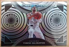 Tyrese Haliburton #10 Basketball Cards 2022 Panini Obsidian Tunnel Vision Prices