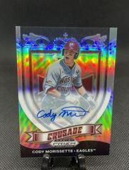 Cody Morissette [Autograph Silver Prizm] Baseball Cards 2021 Panini Prizm Draft Picks Crusade Prices