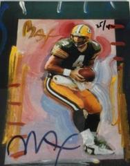 Brett Favre [Autograph] #PM1 Football Cards 1997 Topps Gallery Peter Max Prices