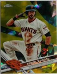 Angel Pagan [Gold] Baseball Cards 2017 Topps Chrome Sapphire Prices