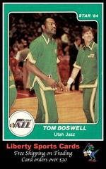 Tom Boswell Basketball Cards 1984 Star Prices