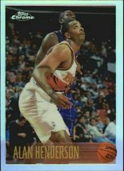 Alan Henderson [Refractor] Basketball Cards 1996 Topps Chrome Prices