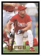 Lenny Dykstra #495 Baseball Cards 1996 Fleer Prices
