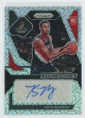 Kris Murray [Mojo Prizm] #11 Basketball Cards 2023 Panini Prizm Rookie Signature Prices