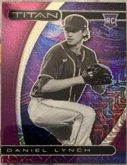 Daniel Lynch [Purple Mojo] #3 Baseball Cards 2021 Panini Chronicles Titan Prices
