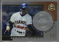 Barry Bonds #3 Baseball Cards 1998 Pinnacle Mint Collection Prices