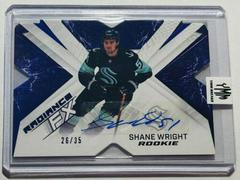 Shane Wright [Purple Autograph] #RFX-61 Hockey Cards 2022 SPx Radiance FX Prices