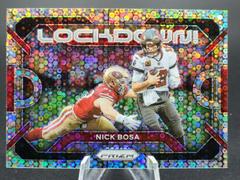 Nick Bosa [No Huddle] #LD-1 Football Cards 2023 Panini Prizm Lockdown Prices