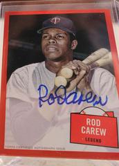 Rod Carew [Red] Baseball Cards 2023 Topps Archives 1957 Topps Hit Stars Autographs Prices
