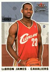 LeBron James [Crystal] Basketball Cards 2003 Fleer Prices