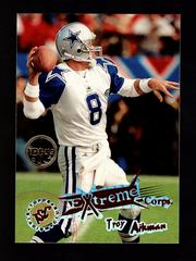 Troy Aikman [Members Only Diffraction] #188 Football Cards 1995 Stadium Club Prices