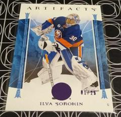 Ilya Sorokin [Purple] Hockey Cards 2022 Upper Deck Artifacts Prices