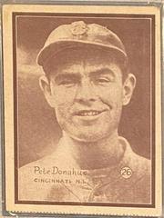 Pete Donahue [Hand Cut] Baseball Cards 1931 W517 Prices