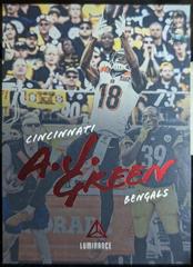 A. J. Green [Red] #9 Football Cards 2018 Panini Luminance Prices