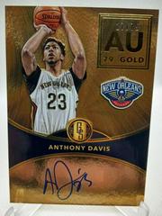 Anthony Davis Basketball Cards 2016 Panini Gold Standard AU Autographs Prices