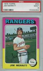 Jim Merritt #83 Baseball Cards 1975 Topps Prices