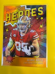 George Kittle [Xtra Points Orange] Football Cards 2020 Panini Prestige Heroes Prices