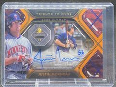 Justin Morneau [Orange] Baseball Cards 2022 Topps Tribute to MVPs Autographs Prices