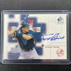 Scott Brosius #SB Baseball Cards 1999 SP Signature Autographs Prices