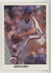 David Cone #40 Baseball Cards 1990 Leaf Prices