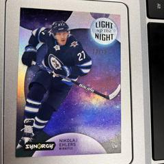 Nikolaj Ehlers [Pink] #LN-NE Hockey Cards 2022 Upper Deck Synergy Light Up The Night Prices