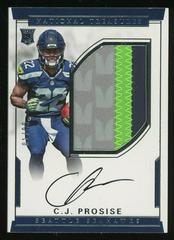 C.J. Prosise [Patch Autograph] #118 Football Cards 2016 Panini National Treasures Prices