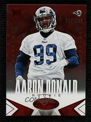 Aaron Donald [Red Camo] #101 Football Cards 2014 Panini Certified Prices