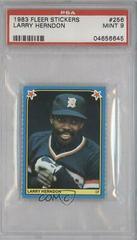 Larry Herndon #256 Baseball Cards 1983 Fleer Stickers Prices