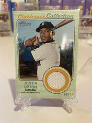 Justin Upton [Gold] #JU Baseball Cards 2017 Topps Heritage Clubhouse Collection Relics Prices