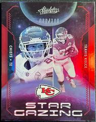 Travis Kelce [Spectrum Red] #SG-19 Football Cards 2023 Panini Absolute Star Gazing Prices