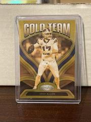 Josh Allen [Gold] Football Cards 2022 Panini Certified Gold Team Prices