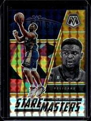 Zion Williamson [Gold] #1 Basketball Cards 2022 Panini Mosaic Stare Masters Prices