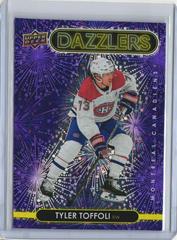 Tyler Toffoli [Purple] #DZ-76 Hockey Cards 2021 Upper Deck Dazzlers Prices