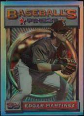 Edgar Martinez [Refractor] #190 Baseball Cards 1993 Finest Prices