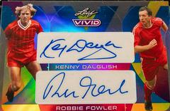 Kenny Dalglish , Robbie Fowler [Gray] Soccer Cards 2022 Leaf Vivid Dual Autographs Prices