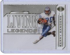 Barry Sanders [Gold] #LL19 Football Cards 2020 Panini Illusions Living Legends Prices