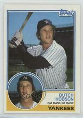 Butch Hobson Baseball Cards 1983 Topps Prices
