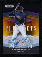 Wander Franco [Autograph Gold Prizm] Baseball Cards 2021 Panini Prizm Draft Picks Prospects Prices