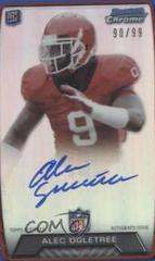 Alec Ogletree [Red Refractor] Football Cards 2013 Bowman Chrome Rookie Autograph Prices